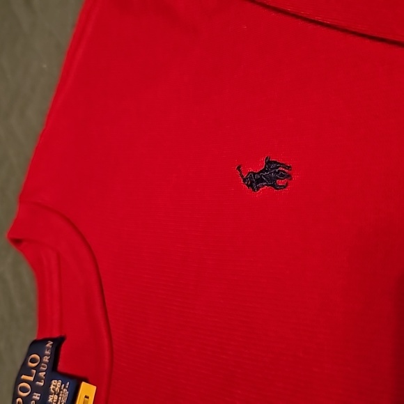 Boys Polo by Ralph Lauren Waffle-Knit Cotton Long-Sleeve Tee - Picture 3 of 3